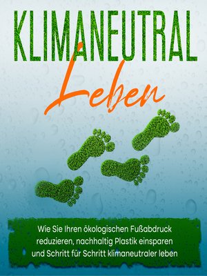 cover image of Klimaneutral leben